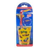 Hot Wheels Manual TOOTHBRUSH GIFT SET (Toothbrush, Cap and Cup) -